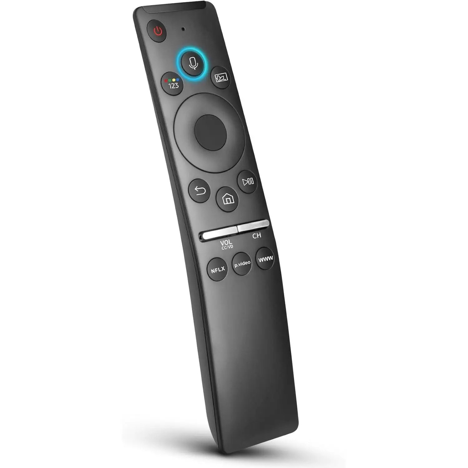 F-RDC07  Voice Remote for Samsung Smart TV QLED UHD Frame Curved Solar 4K 8K Q60 Q70 Q80 Q90 8 Series 9 Series TU8000 AU8000 CU7000 CU8000 DU7200 DU8000 Voice Remote Control Replacement