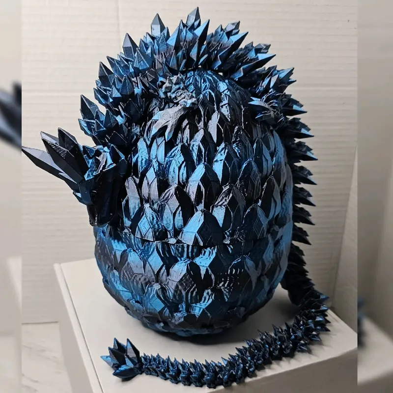 24" Crystal dragon with XXL Egg