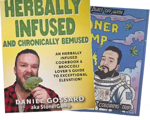 Stonergump Cooking And Coloring Book Combo