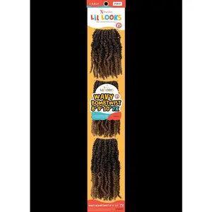 Outre X-Presssion Lil Looks Crochet Loop Braids - WAVY BOMB TWIST 8"9"10" 7X