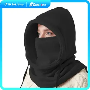 Dealsforyouday Windproof Winter fleece fabric Full Face Mask Warm Fleece Ski Mask for Men and Women Cold Weather Face Cover Motorcycle Bike Cycling Neck Warmer,  Protective Gear