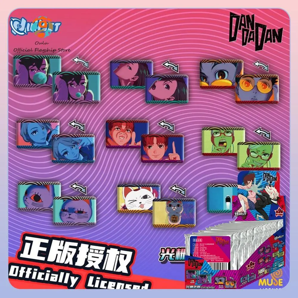 Nullset Danda Party Dandadan Tv Lenticular Badges Mystery Box Tin Badges Ayase Momoko Takakura Ken Shiratori Manami Luo Er Toy