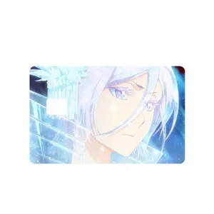 Bleach Anime Bankai Rukia Kuchiki TYBW Credit Debit EBT Chip Card Vinyl High Gloss Cover Sticker Decorative Waterproof Stain Resistant