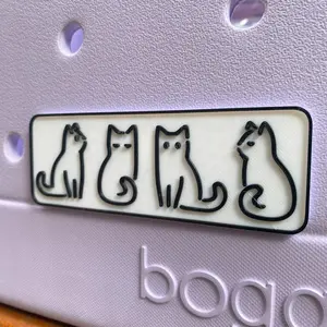 Bogg Bag Charm Cats - Choose Your Color! / Bogg Bag Charms / Bogg Bag Tags / Bogg Bag Accessories / Pool Bag Charms / Cat Charm