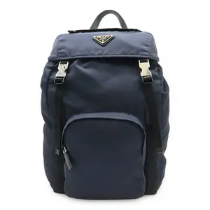 Pre-owned PRADA Nylon Tote Bags Leather Backpack