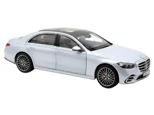 2021 Mercedes-Benz S-Class AMG-Line - Brillant Silver Diecast 1:18 Scale Model - Norev 183805