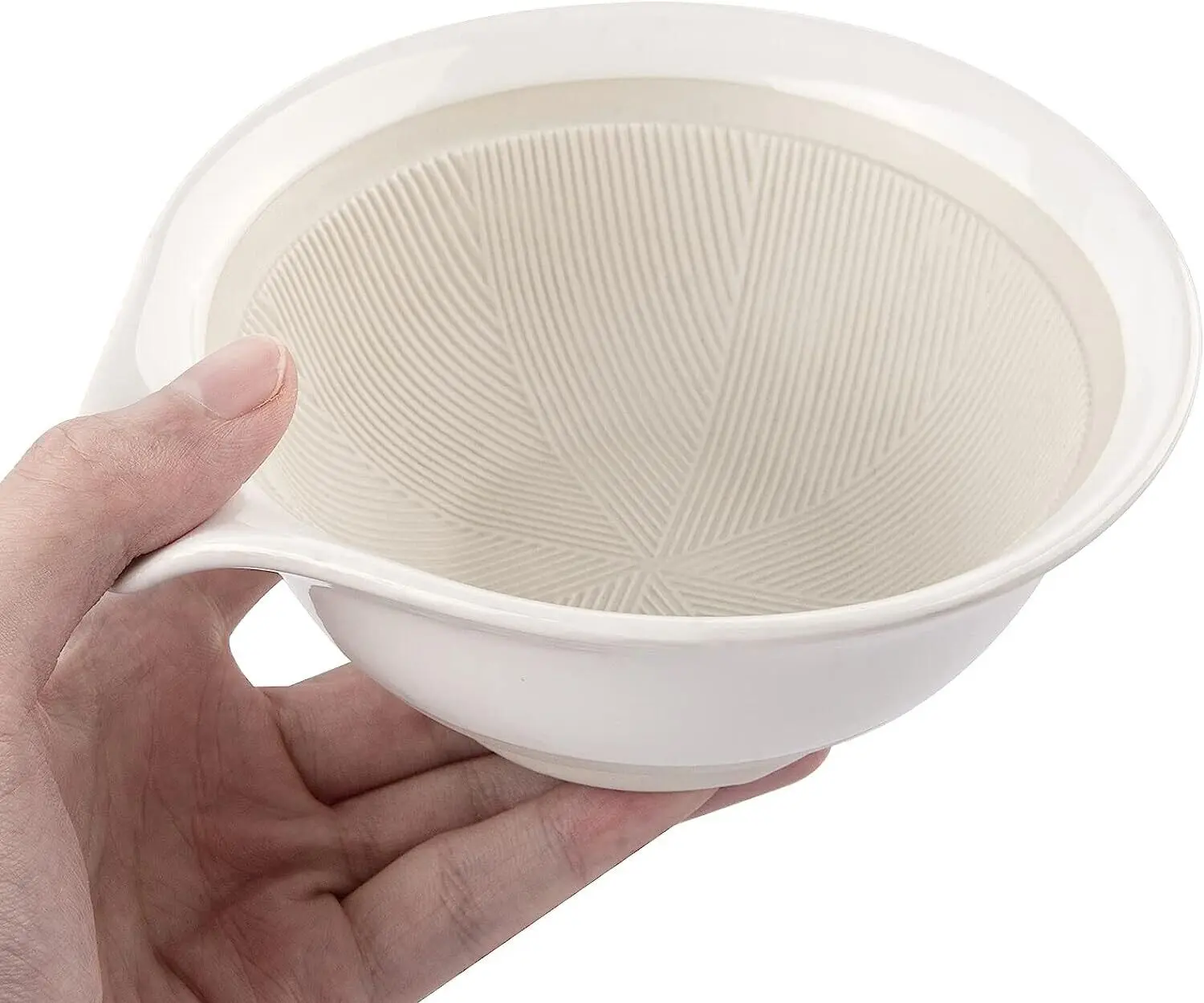 Ceramic Shaving Bowl Shaving Soap Lather Mug Cup for Men Wide Mouth Barber White