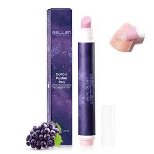 Gellen 4-in-1 Cuticle Pusher Pen with Micro-Dosin Oil, Cuticle Remover & Cuticle Oil in a Pen, Ceramic Nail Pusher Oil Pen for Hangnails & Dry & Damaged Nails, Nail Care Pen for Repair & Nourish Nails