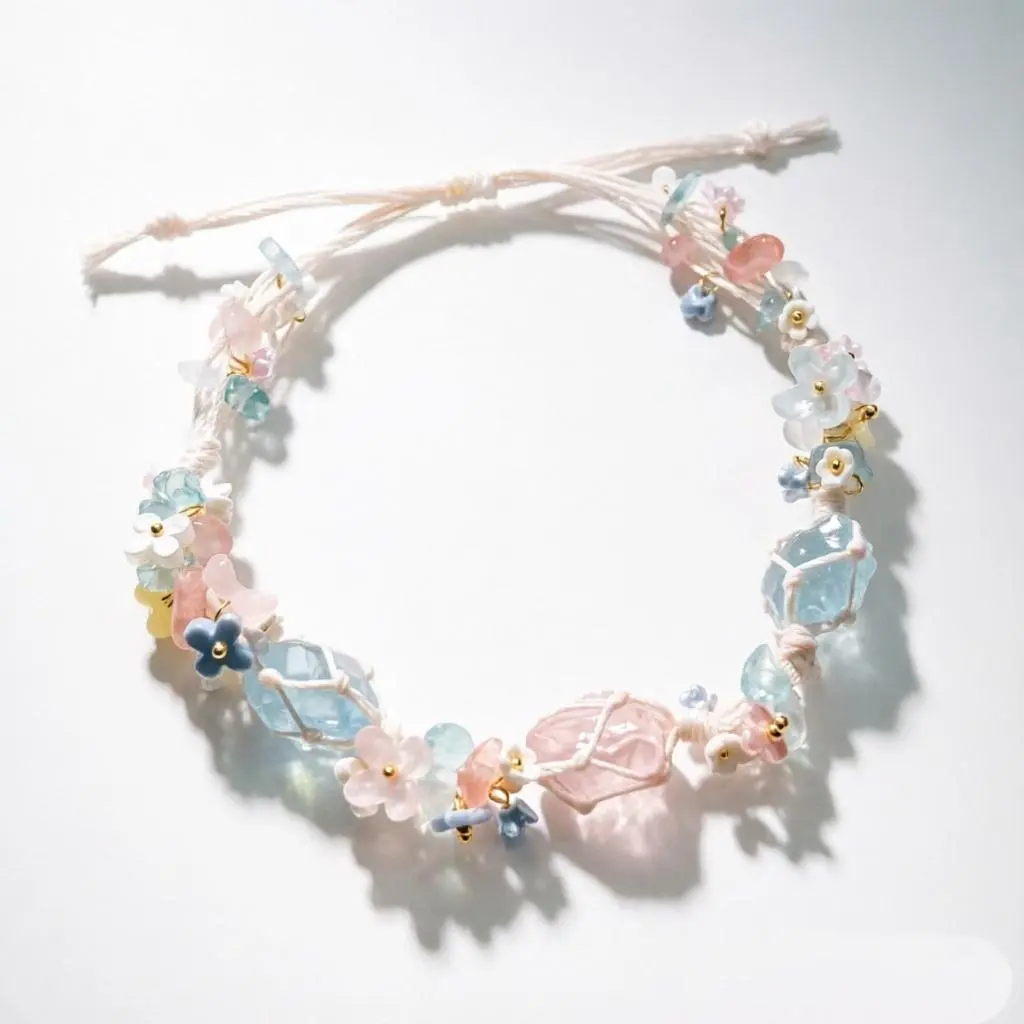 Yuki's Shop-- Birthday Stone Bracelets --For Finished Product --Pretty Bracelets