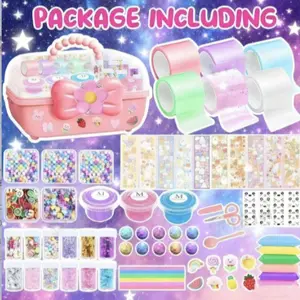 Bubble Nano Tape Toy, Multi-Purpose Adhesive, Glue Tape, DIY Craft Kit, Best Gift for Kids, Birthday Present, Holiday Gifts, Marking Pen Included, Scrapbooking