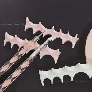 1pc Silicone Nail Pen Holder, Non-Slip Nail Brushes Holder, for Brushes, Pens & Convenient Nail Art Pen Brush Holder, Nail Enhancement Tool, Nail Care