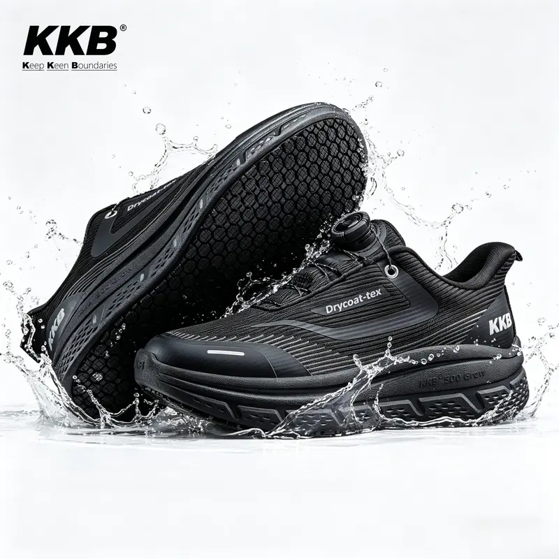 Women's Safety Work Shoes - New Non Slip Shoes for Work, Oil-Safe Grip, Slip-On, Water Resistanting Casual Trainers, Lightweight, Arch Support for Nursing & Kitchen All-Day Standing,shoes for back to school,back to school shoes