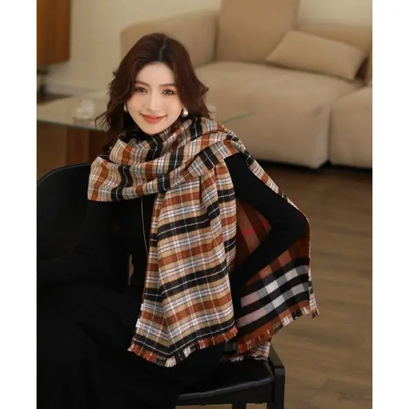 Checkered coffee color