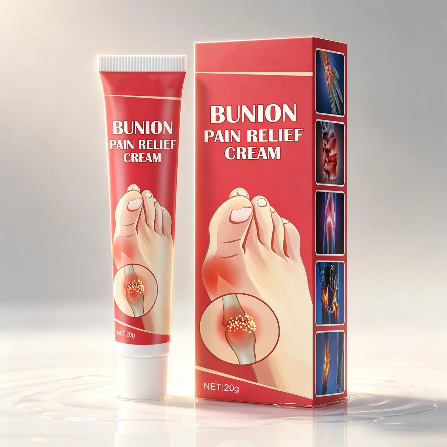 Joint & Muscle Soothing Cream – Gentle Massage Balm for Back, Legs & Body, Comforting Daily Care for Active Lifestyles 20g