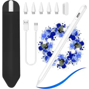 Stylus Pen for iPad 2018-2023, Compatible with ipad 10th Generation Pencil with Tilt Sensitivity & Palm Rejection & , Pencil for iPad 10/9/8/7/6, Air 3/4/5, Mini 5/6, Pro 11"/12.9"