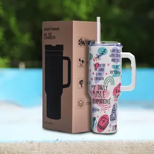 40oz Christian Scripture Stainless Steel Tumbler – Vacuum Insulated Mug with Handle & Leak-Proof Lid, Gift for Mom, Daughter