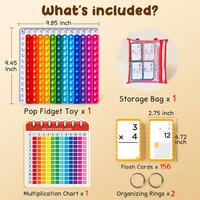 Multiplication Flash Cards and PopIt