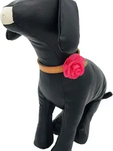 Small Dog Collar Charms Bowties for Cats Rabbits Slide on Puppies Medium Dog Collars Attachment Flower Bows Pet Bowknot Valentines Grooming Costumes Accessories