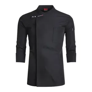 ProfessionalChefUniformsLongSleeveKitchenJacketMenWomenCookCoatFFoodserviceCookingCostumePatissierCostumesTops Menswear Clothes