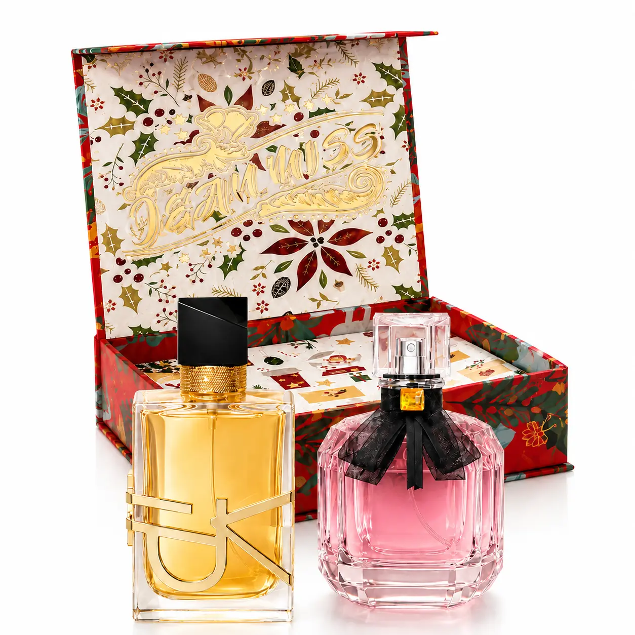 JEAN MISS Women’s Perfume Gift Set, 2 x 50ml Eau de Toilette | Floral Fruity, Herbal Citrus & Vanilla Scents | Long-Lasting Birthday Gift for Her|omen's perfume gift set