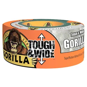 Gorilla Glue 237405 2.88 in. x 30 yards Tough & Wide Gorilla Tape, Silver
