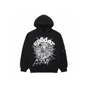 Sp5der OG Web Hoodie Black