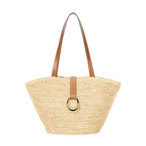 Vista Raffia Tote