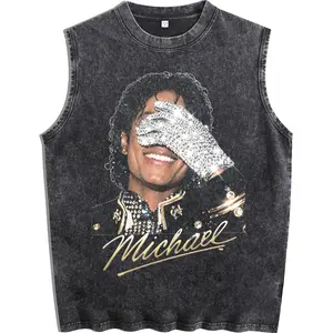 Michael Jackson Glove Graphic T-Shirt Vintage 90s Tee summervibes☀️