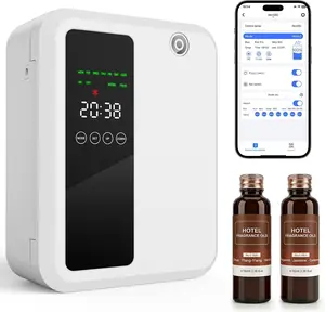 Waterless Essential Oil Diffuser for Large Room, 500ml Scent Diffuser, Cold Air Scent Machine, Covers Up to 3500 Sq Ft, Smart App Control, Wall Mounted, Fragrance Diffuser