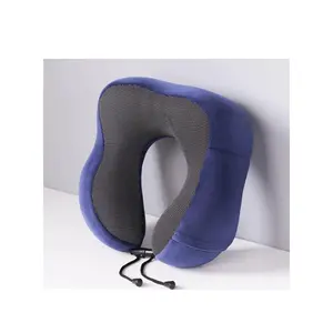 U-shaped neck pillow — travel pillow for airplane, car, or office naps; ergonomic support for comfortable rest.