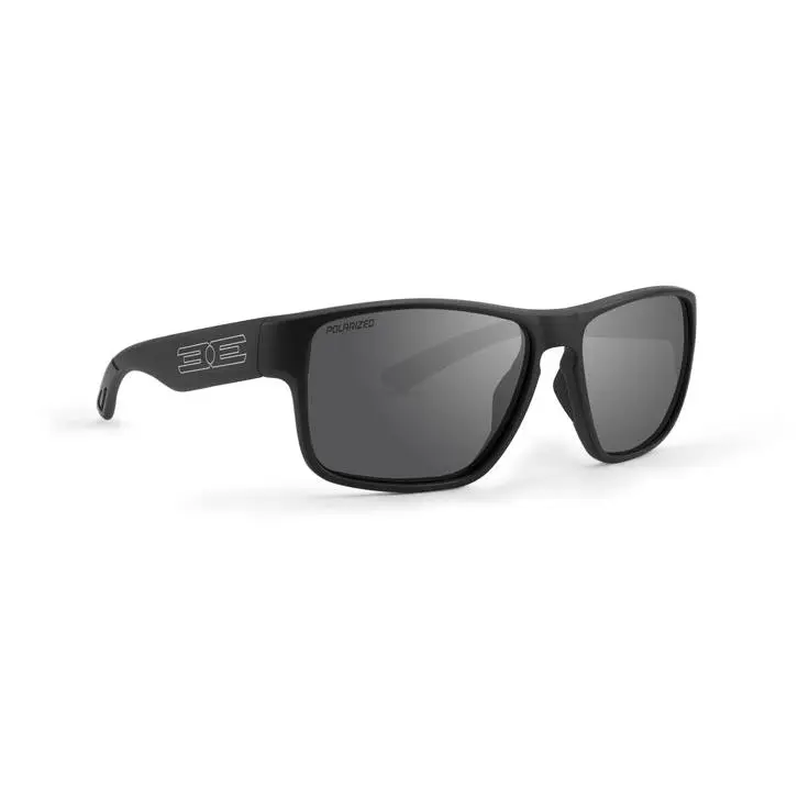 Epoch Eyewear Charlie Fly Polarized Sunglasses – Black Frame Smoke Lens