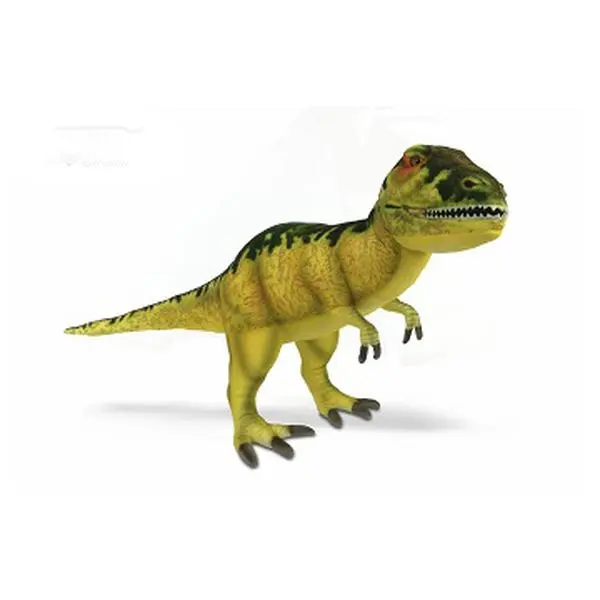 Hansa 7776 26 in. T-Rex Plush Toys, Yellow & Green