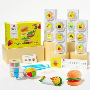 Air Dry Clay Kits for Kids-Modeling Magic Clay, 12 Animals DIY Molding Clay Art Crafts Set, Dessert Crafts, Ultra Light & Soft, Safe & Non-Toxic with Sculpting Tools & Tutorials, Unique Gifts for Boys & Girls