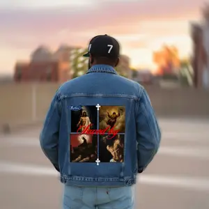 “Saved”Denim Jacket