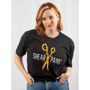 Shear Panic Logo Branded Tee - Super-Soft Cotton Shortsleeve