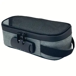 Storage bag with password lock, file organizer, odorless travel bag, perfect gift for friends, household tools, Valentine's Day gift, storage bag.