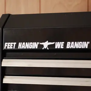 Feet Hangin' We Bangin' | Waterfowl Duck Decal