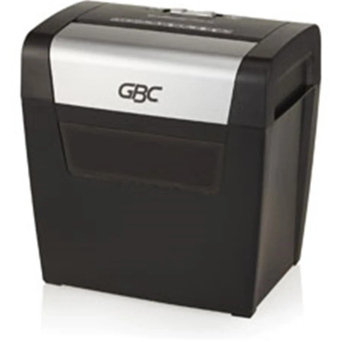 212 MAIN GBC PX08-04 Super Cross-Cut Shredder, Black & Chrome, Office Paper Shredder for Computers & Office Equipment, Crosscut Shredder