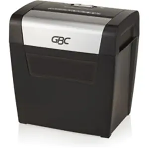GBC  PX08-04 Super Cross-Cut Shredder, Black & Chrome