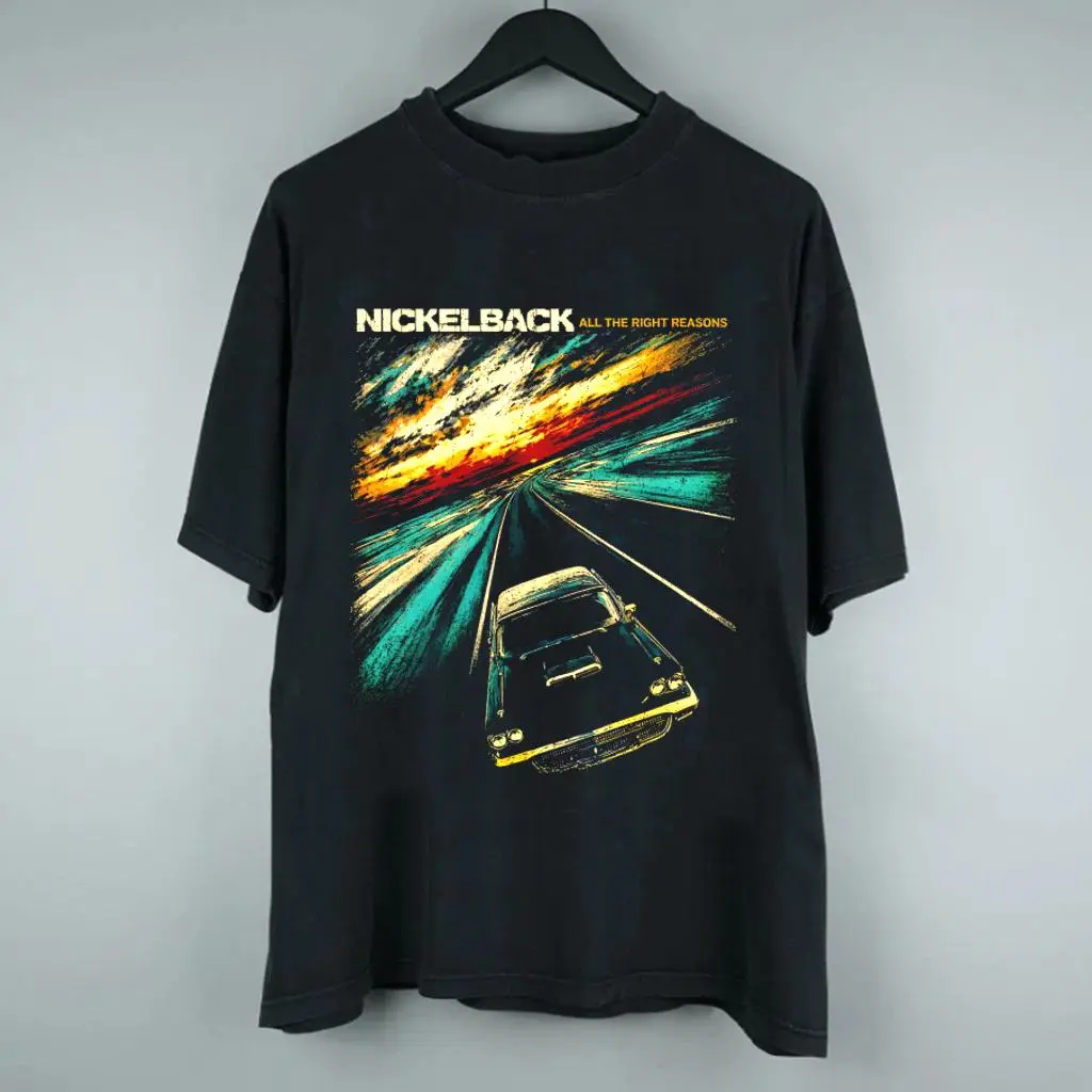Nickelback Rockstar Retro Music Culture Unisex Tee YC100809