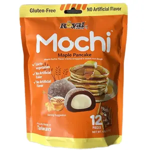 Royal Family Mochi Maple Pancake 180g - Rice Cake with Maple Butter Filling - Sweet Snack Candy Dessert japanese snacks