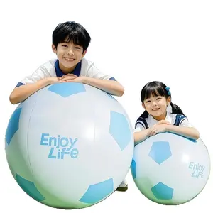 Giant Inflatable Outdoor Soccer Ball Parent-Child Interactive Toy Fun for Kids Lawn Beach Grass Kindergarten Super Ball