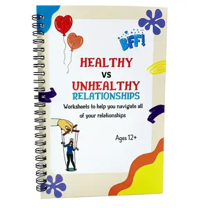 Health Vs Unhealthy Relationships Worksheet, Helps Manage All Interpersonal Connections, Personal Growth Tool, Improve Communication Skills