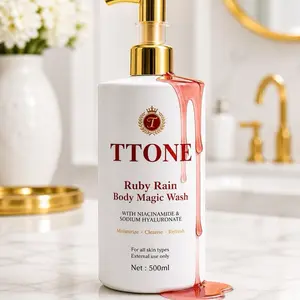 TTONE  Ruby Rain Body Magic Wash shower  gel  500ml