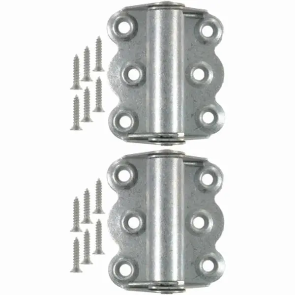 Hampton Galvanized Adjustable Self-Closing Gate Hinges, 2-3/4 Inches, Reliable and Durable for Home, Outdoor & Marine Use, Door Hinges, Affordable Prices, Convenient Designs, Durable And Reliable Construction, Easy To Use, Everyday Life, Galvanized Steel,