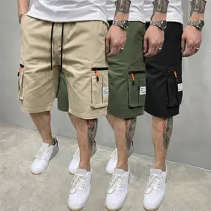 Men’s Casual Cargo Shorts 3-Pack – Summer fashion available in multiple colors, featuring a drawstring waist and practical pockets. Perfect for summer outdoor activities, casual wear, and everyday use.