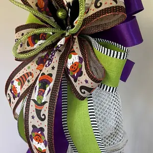 Halloween decorative Ribbon Bow Modern