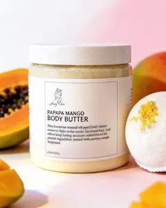 Papaya Mango Whipped Body Butter – All Natural Eczema Relief