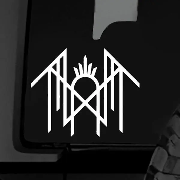 Sleep Token Symbol Car Window Decal Sticker Permanent Waterproof Vinyl