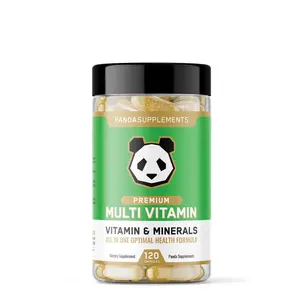 Panda Supps - Premium Multi Vitamin and Minerals - 120 Capsules